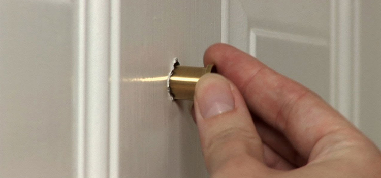 peephole door repair in Desert Palms